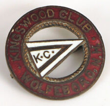 ANTIQUE KINGSWOOD CLUB WOLFEBORO NH YACHT FLAG BROOCH LAKE WINNEPESAUKEE PIN  picture