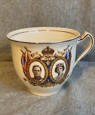 King George VI & Queen Elizabeth Royal Visit To Canada/USA Vintage Tea Cup 1939 picture