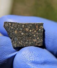 Meteorite**NWA 14916, LL3**0.994 grams, W/Gorgeous Colored Chondrules Type 3 picture