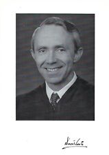 Supreme Court Justice David Souter Signed 6 x 9 B&W Photo with COA picture