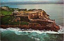 Fortress El Morro Entrance San Juan Harbor San Juan PR Puerto Rico Postcard UNP picture