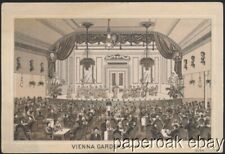 ca1880's Vienna Gardens San Francisco Concert Hall Trade Card picture