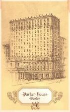Vintage Postcard 1910's Parker House Restaurant Hotel Boston Massachusetts MA picture