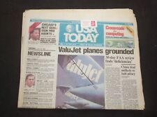 1996 JUNE 18 USA TODAY NEWSPAPER - VALUJET PLANES GROUNDED - NP 7817 picture