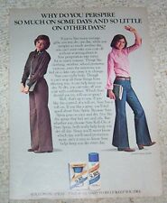 1979 print ad page -Sure deodorant CUTE teen girl JAYNE MODEAN model Advertising picture