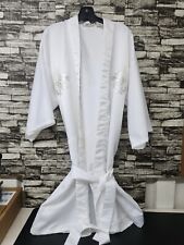 Juguemm White Kimono Robe Made In Japan Dragon Tiger Vintage L-XL picture