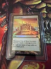 CITY OF BRASS FOIL ENG MTG MAGIC THE GATHERING 8TH EDITION picture