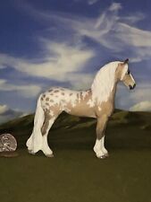 OOAK Breyer cm Custom Stablemate Horse Django Appy /Friesian Cross by D Williams picture