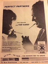 Tar Gard, Cigarette Filters, Full Page Vintage Print Ad picture