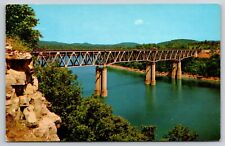 Lake Cumberland Bridge, Central Kentucky Postcard S4426 picture