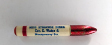 Vintage Miss Syracuse Diner toothpick holder picture