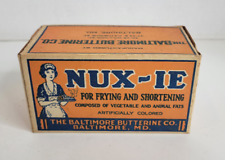 Vintage Nux-ie Lard Butter Carton Baltimore Butterine picture