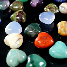 20mm Heart Crystals Stones Healing Crystal Palm Natural Polished Love Shaped picture