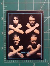 1994 Argentina ULTRA FIGUS Rock MUSIC  Card METALLICA GROUP BAND JAMES LARS X X picture