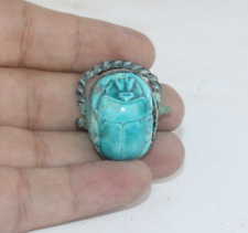 RARE ANCIENT EGYPTIAN ANTIQUE Special Ring Old Pharaonic Scarab (B+0) picture