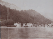 Switzerland, Lakefront Jackets, A Identifier, vintage albumin print, ca.1880 Vi picture