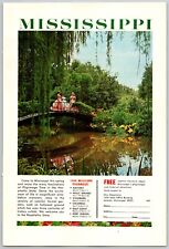Vintage Print Ad Vacation Mississippi Hospitality State | Jan 1964 picture