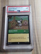 2023 Disney Lorcana The First Chapter MICKEY MOUSE #89 Holofoil PSA 9 Mint picture