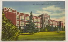 Vintage Postcard, Senior High School, Gastonia, North Carolina, unposted picture