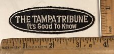 Vintage The Tampa Tribune Patch It’s Good To Know Newspaper Employee Uniform picture