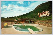 Red Cliff Motel Highway 66 Lyons CO Colorado Pool View 1966 Posted Postcard picture