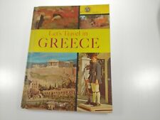 Vintage 1960’s  Let’s Travel In GREECE Book HC  picture