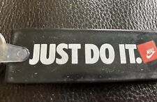 Vintage 1980’s To 90’s Plastic NIKE  Keychain Key Ring/Fob Swoosh ~ JUST DO IT picture