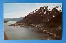 Juneau, Alaska AK Aerial View Vintage Postcard picture
