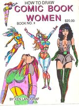 KEN LANDGRAF- LEARN TO DRAW SEXY COMIC BOOK WOMEN IN SUPER ACTION POSES -  BOOK  picture