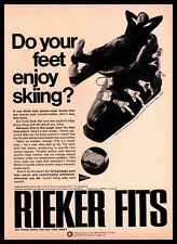 1969 Rieker Martin 5-Buckle Snow Ski Boots 