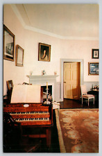 Postcard VA Mount Vernon The Music Room UNP A21 picture
