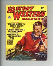 10 Story Western Magazine Pulp Mar 1948 Vol. 35 #4 FN picture