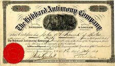 Hibbard Antimony Co. - Stock Certificate - Mining Stocks picture
