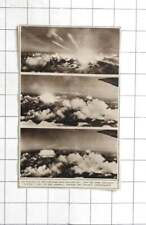 1946 Explosion Of Atom Bomb Seen From The Air Air, Fireball Disintegrating picture