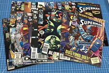 Vintage & Modern DC Comics Mixed Lot Of 20, Superman / Batman - Bagged / Boarded picture