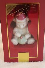 LENOX 2007 annual TEDDY'S FAVORITE TOY CHRISTMAS BEAR Ornament -- NEW in BOX picture