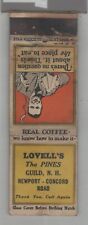 Matchbook Cover - Star Match Co Lovell's The Pines Guild, NH picture