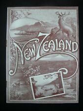 New Zealand 1910 Guide for Emigrating Farmers From Britain picture