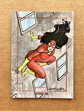 2012 Rittenhouse Marvel Bronze Age SketchaFEX Sketch Card by Daniel HDR 1/1 picture