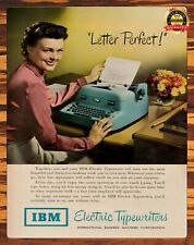 IBM - Electric Typewriters - 1950s - Restored - Metal Sign 11 x 14 picture