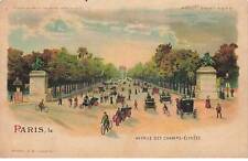 PARIS VIII - Avenue des Champs-Elysées - Hold to light - read system card picture