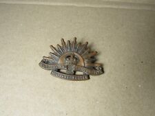 Australian Commonwealth Military Forces Collar Hat Badge WW1 KC Luke Melbourne picture