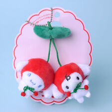 Cute Cherry Hello Kitty Brooch Pin Keychain Plush Doll Clothes Backpack Badge picture