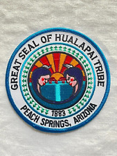 GREAT SEAL OF HUALAPAI TRIBE PEACH SPRINGS, ARIZONA 1883 COLLECTIBLE PATCH picture