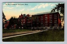 Rochester MN-Minnesota, St Mary's Hospital, Antique Vintage Souvenir Postcard picture