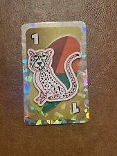 VeeFriends UNO Card Game  Charming Cheetah Tier 4 Foil Card Gary vee mattel picture