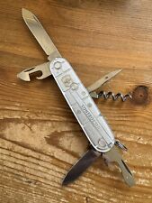 Victorinox Spartan Swiss Army Pocket Knife - SilverTech - Boeing - Excellent picture