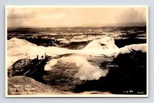 RPPC Crater Lake Rock City Gardens Lookout Mountain Tennessee TN Postcard picture