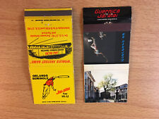 (2) Jai-Alai Matchbook Covers, Lot #7, has the RARE Orlando one picture