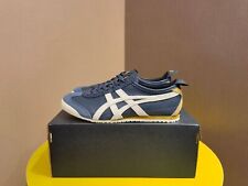 NEW Onitsuka Tiger Mexico 66 New Classic Unisex Shoes Navy Blue Retro Sneakers- picture
